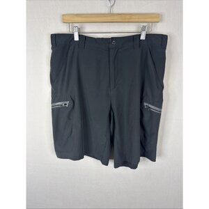 Columbia PFG Omni-Shield Fishing Shorts Size 34 Dark Gray